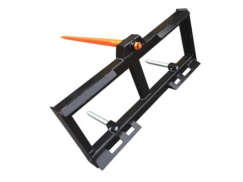 bale spear for skid steer near me|skid steer bale spear attachment.